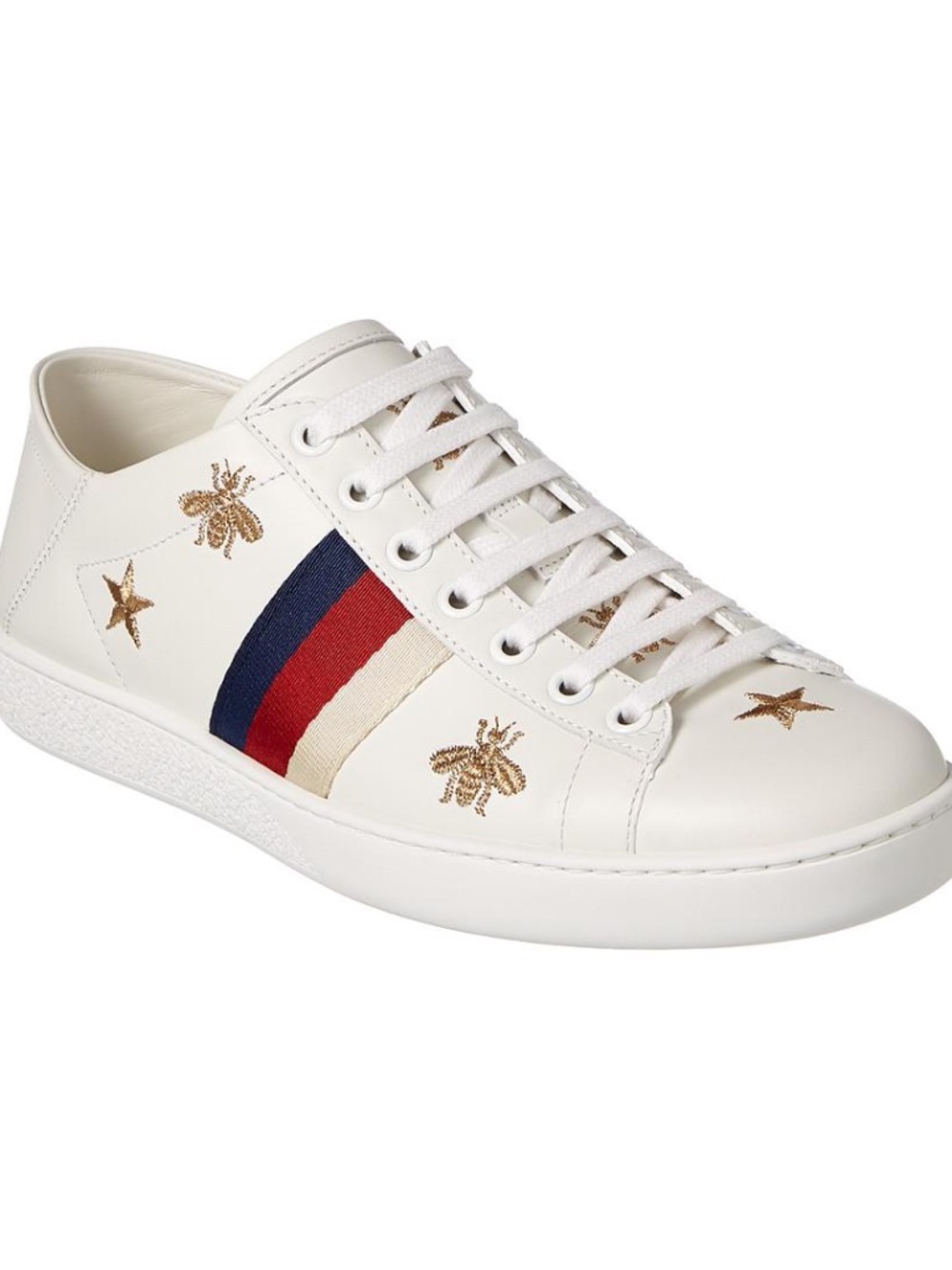 Gucci Ace Bees and Stars Collapsible Sneakers